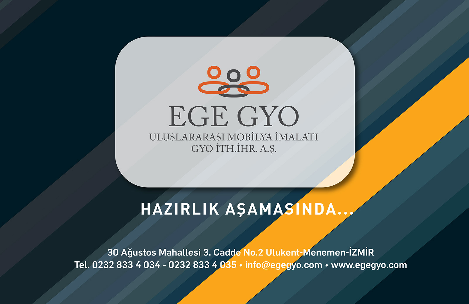 EGE GYO ULUSLARARASI MOBİLYA İMALATI GYO İTH. İHR. A.Ş.